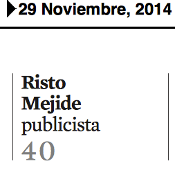 Tal día como hoy…&nbsp;#risto40