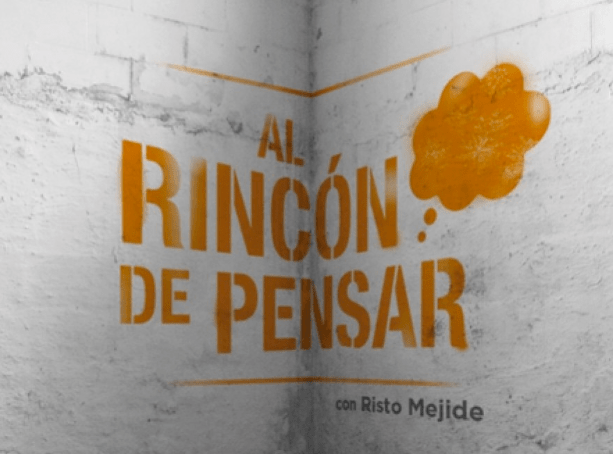 Risto Mejide se va ‘Al Rincón de&nbsp;Pensar’.